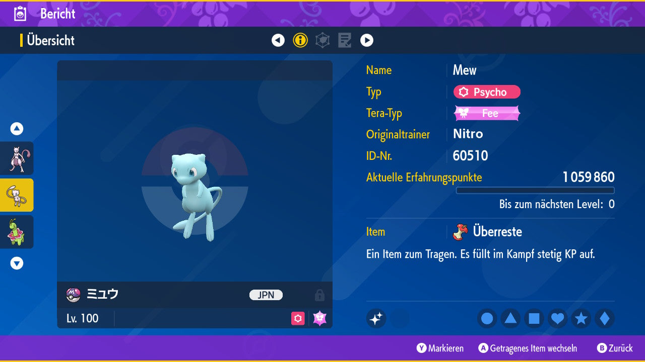 #151 Mew PVP SV