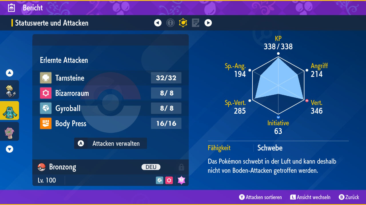 #437 Bronzong PVP