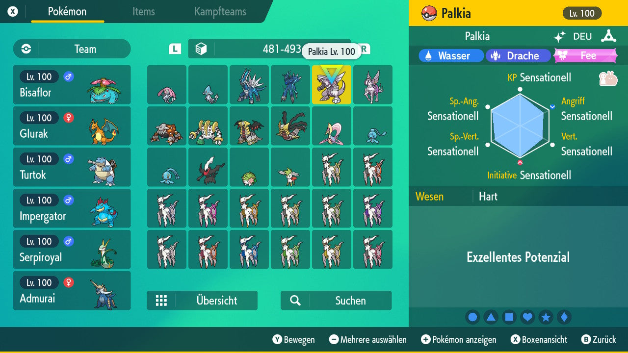 #484 Palkia PVP