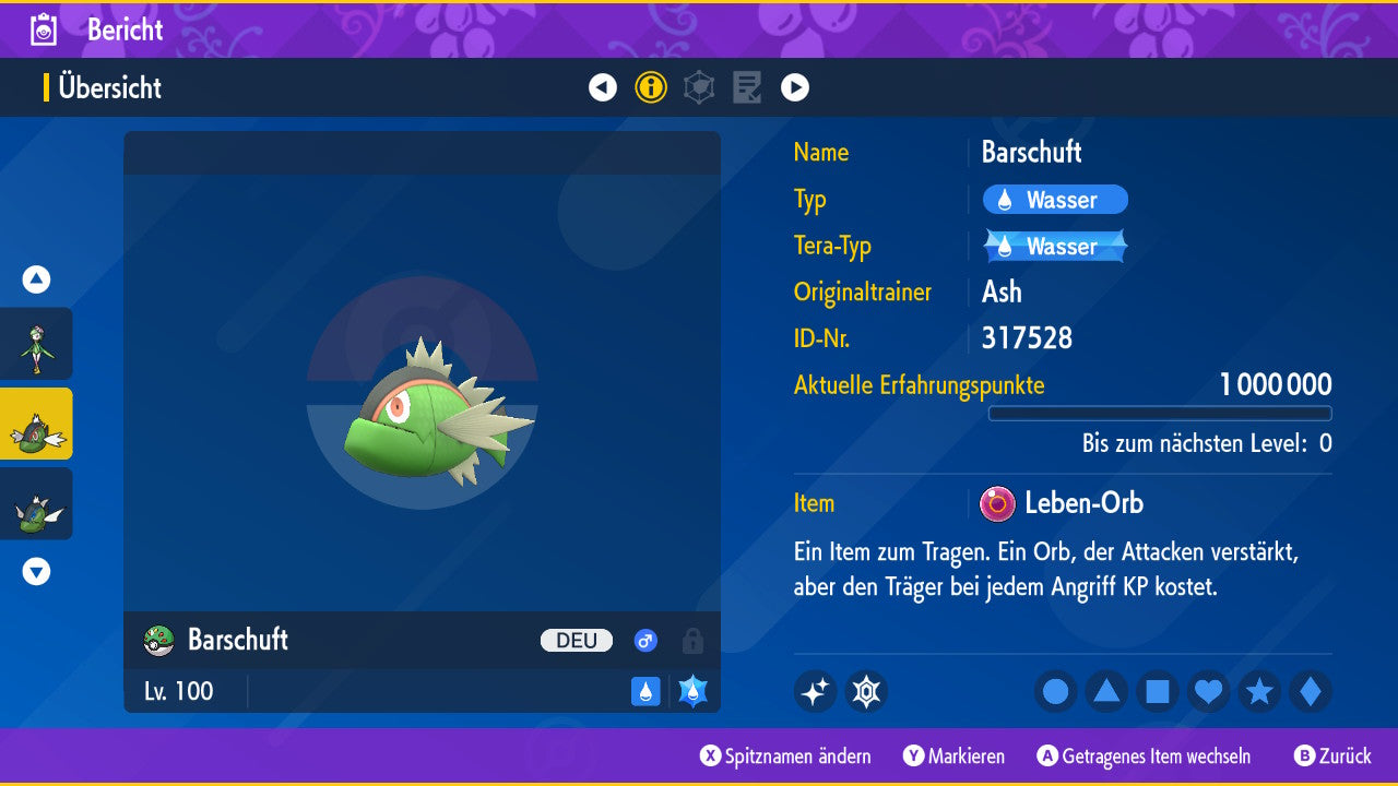 #550 Barschuft Rotlinige Form PVP SV