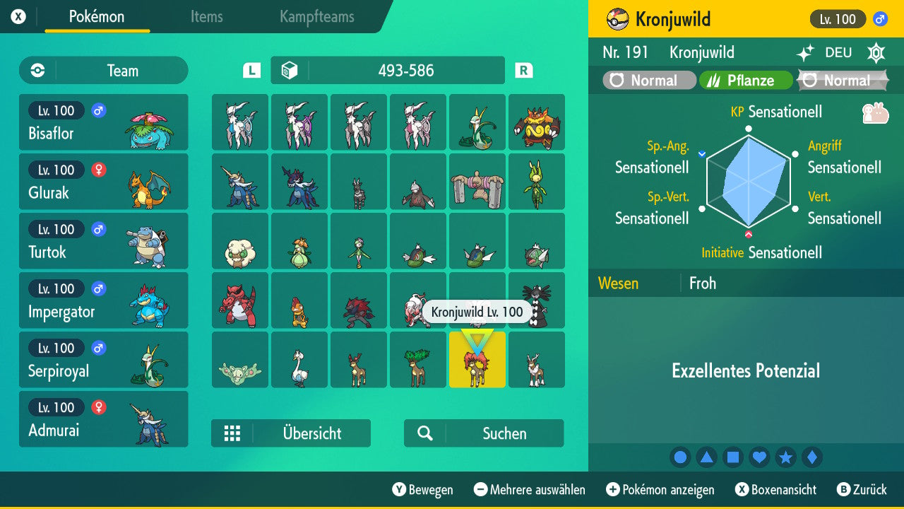 #586 Kronjuwild Herbstform PVP SV