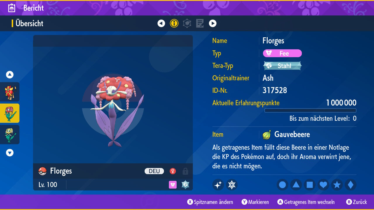 #671 Florges Rotblütler PVP SV