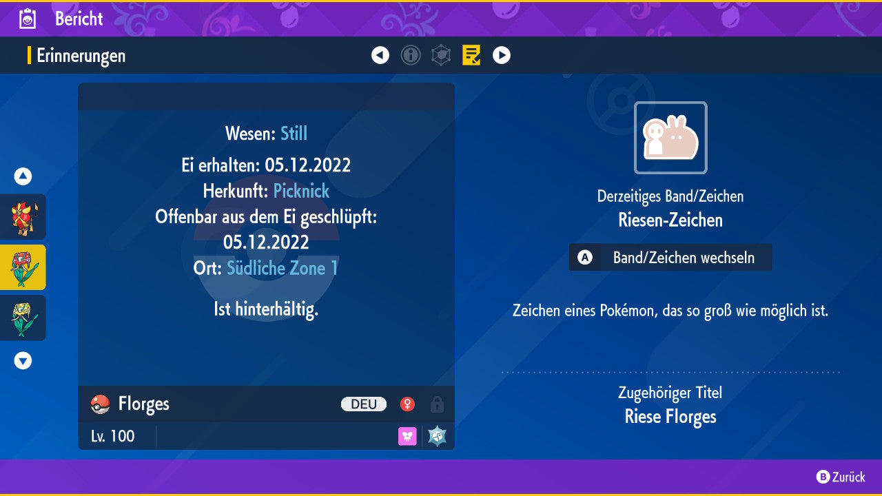 #671 Florges Rotblütler PVP SV