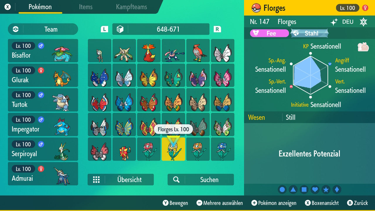 #671 Florges Gelbblütler PVP SV