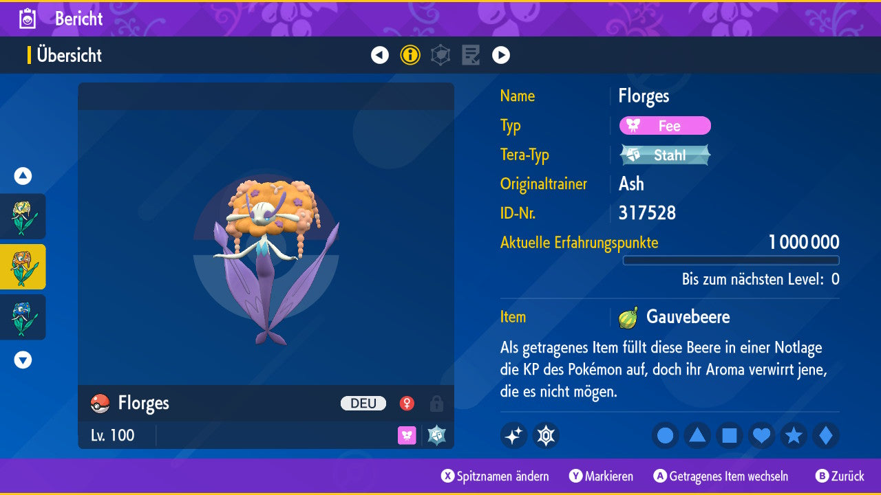 #671 Florges Orangeblütler PVP SV