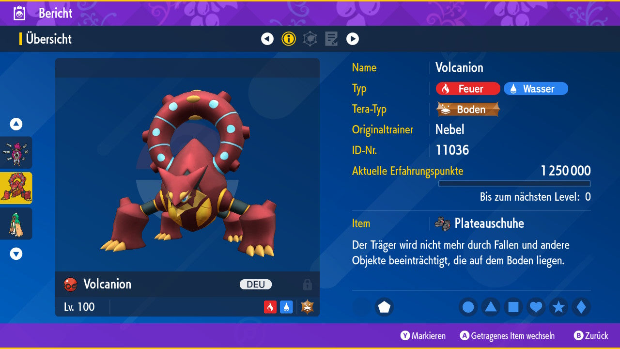 #721 Volcanion PVP SV