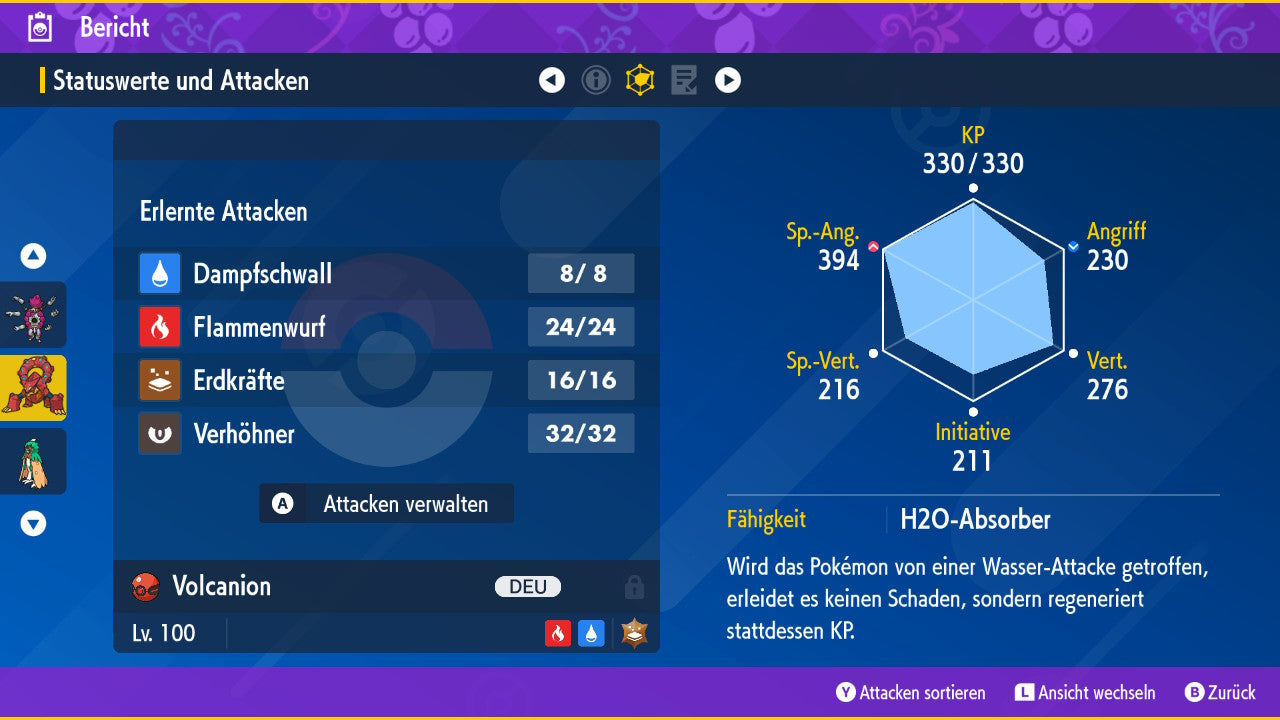 #721 Volcanion PVP SV