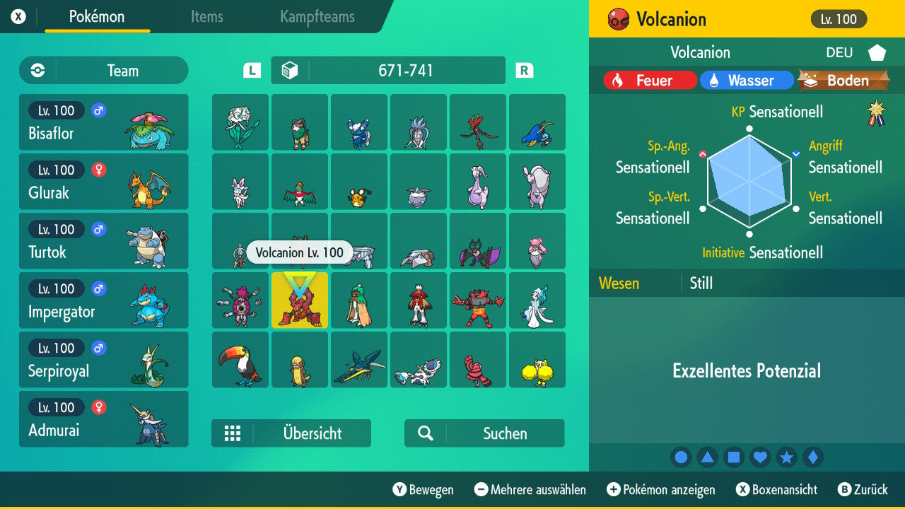 #721 Volcanion PVP SV