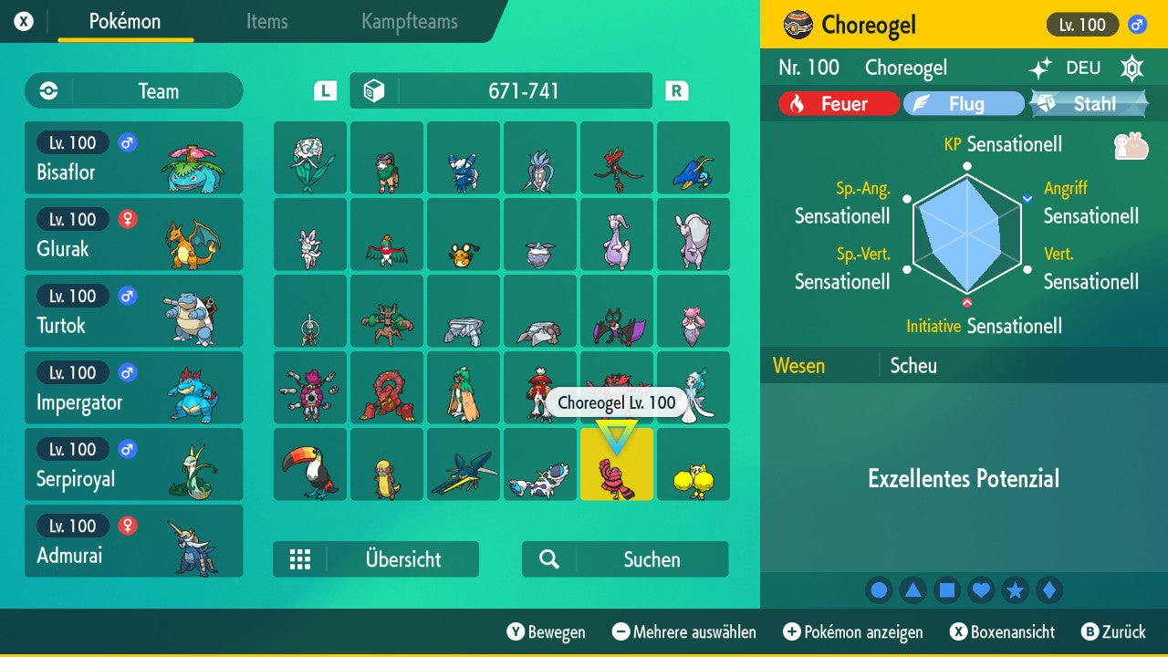#741 Choreogel Flamenco-Stil PVP SV