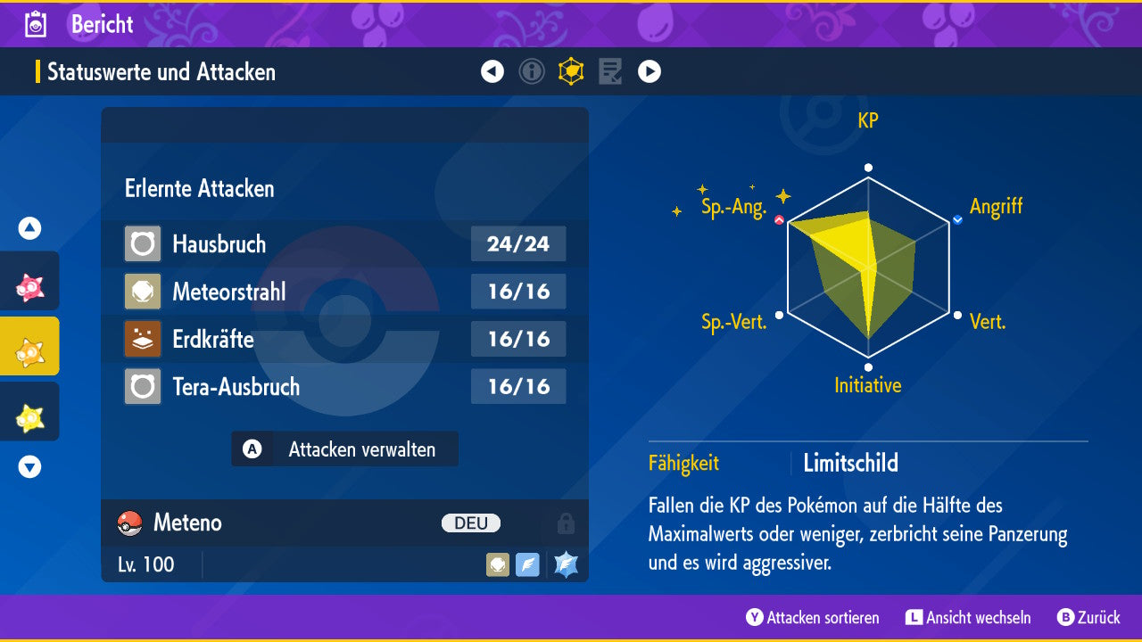 #774 Meteno Oranger Kern PVP SV