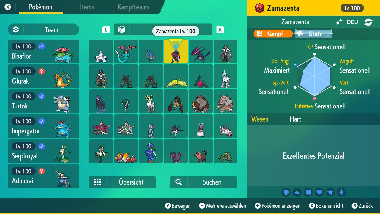 #889 Zamazenta PVP SV