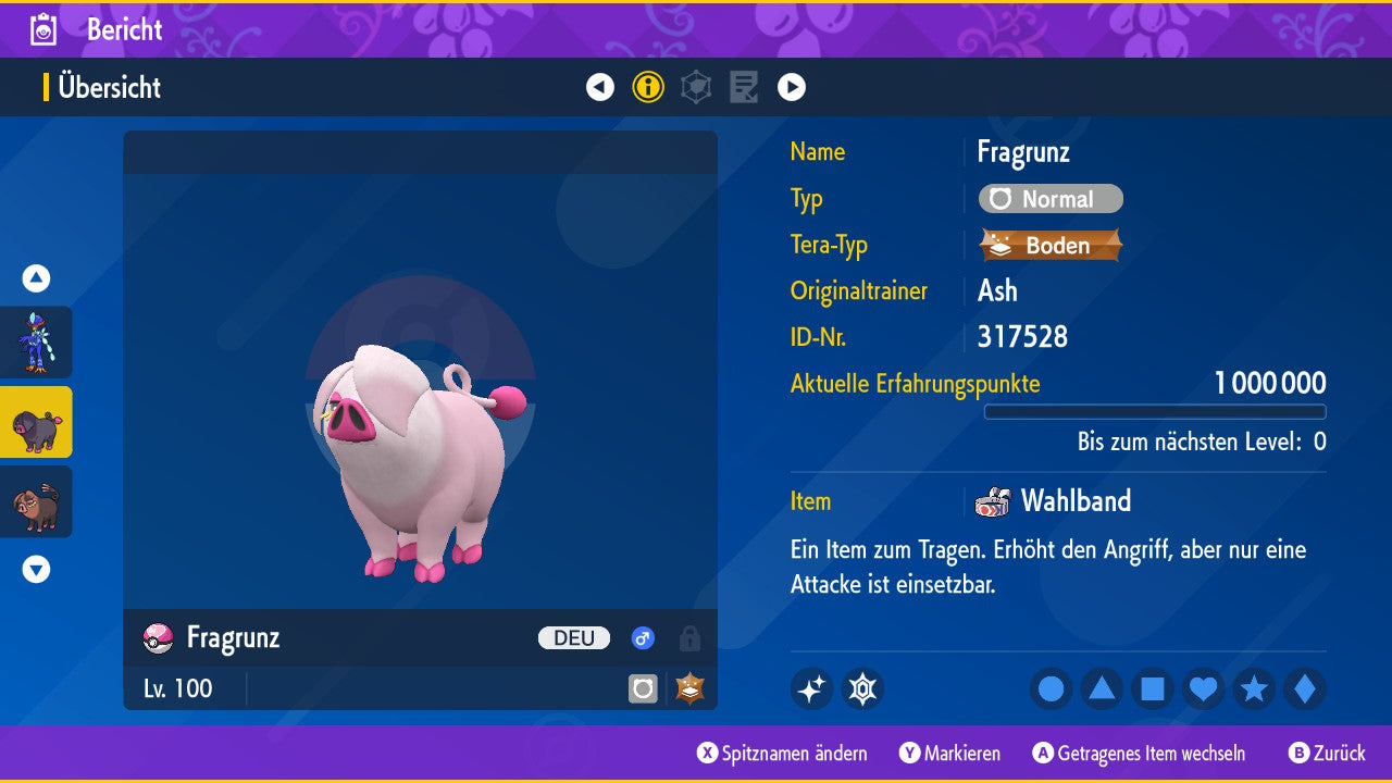 #916 Fragrunz Mâle PVP