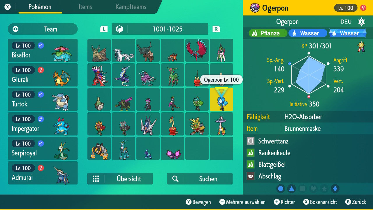 #1017 Ogerpon Brunnenmaske PVP SV