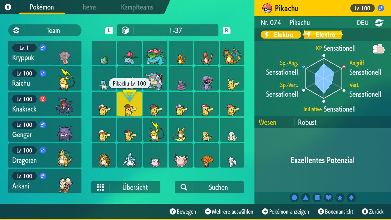 #25 Pikachu Hoenn-Kappe SV