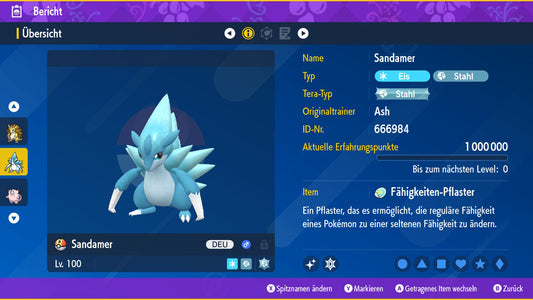 #28 Sandamer-Alola SV