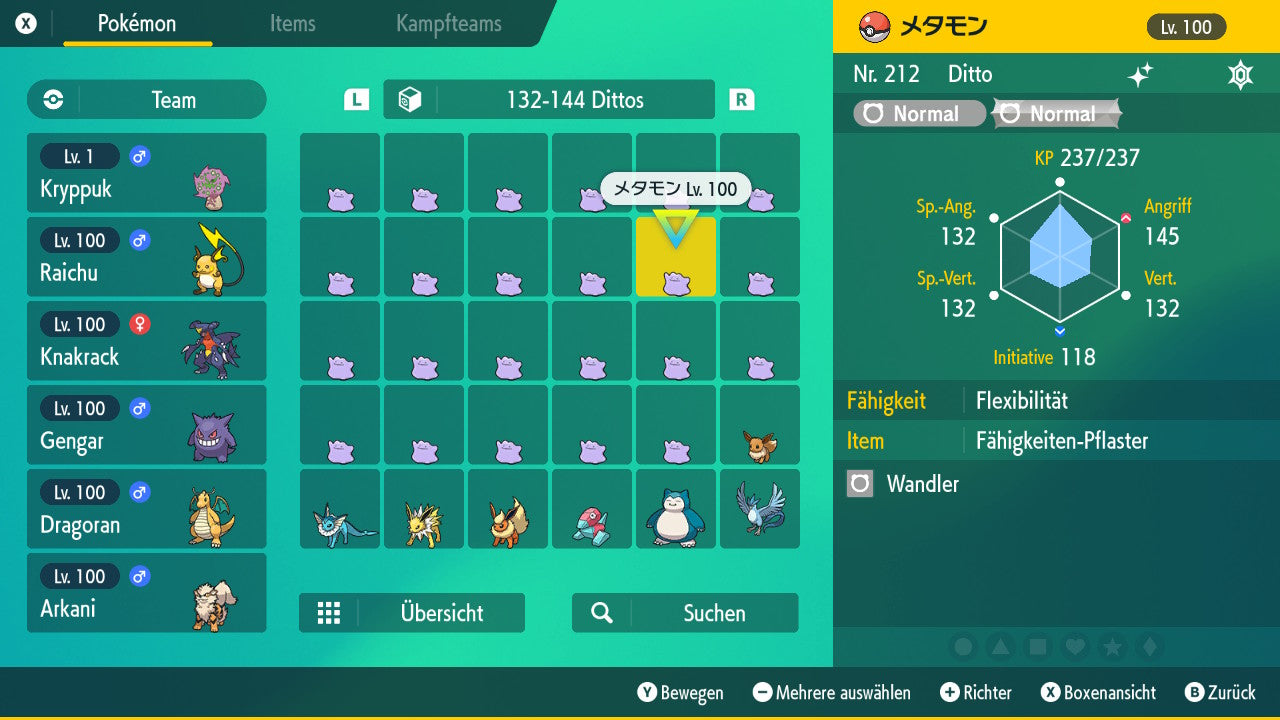 #132 Ditto Mutig SV