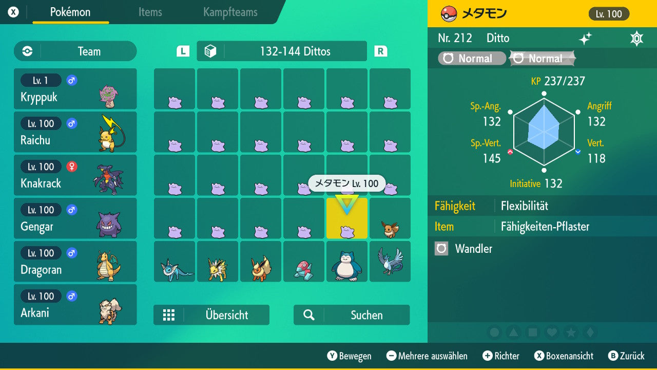 #132 Ditto Zart SV
