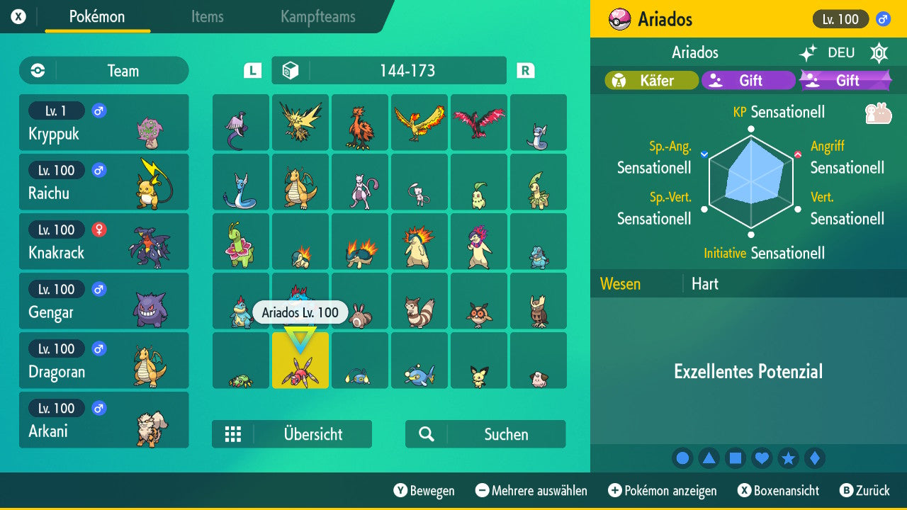 #168 Ariados SV