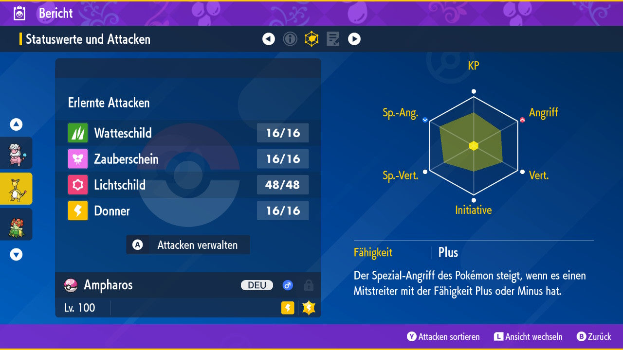 #181 Ampharos SV