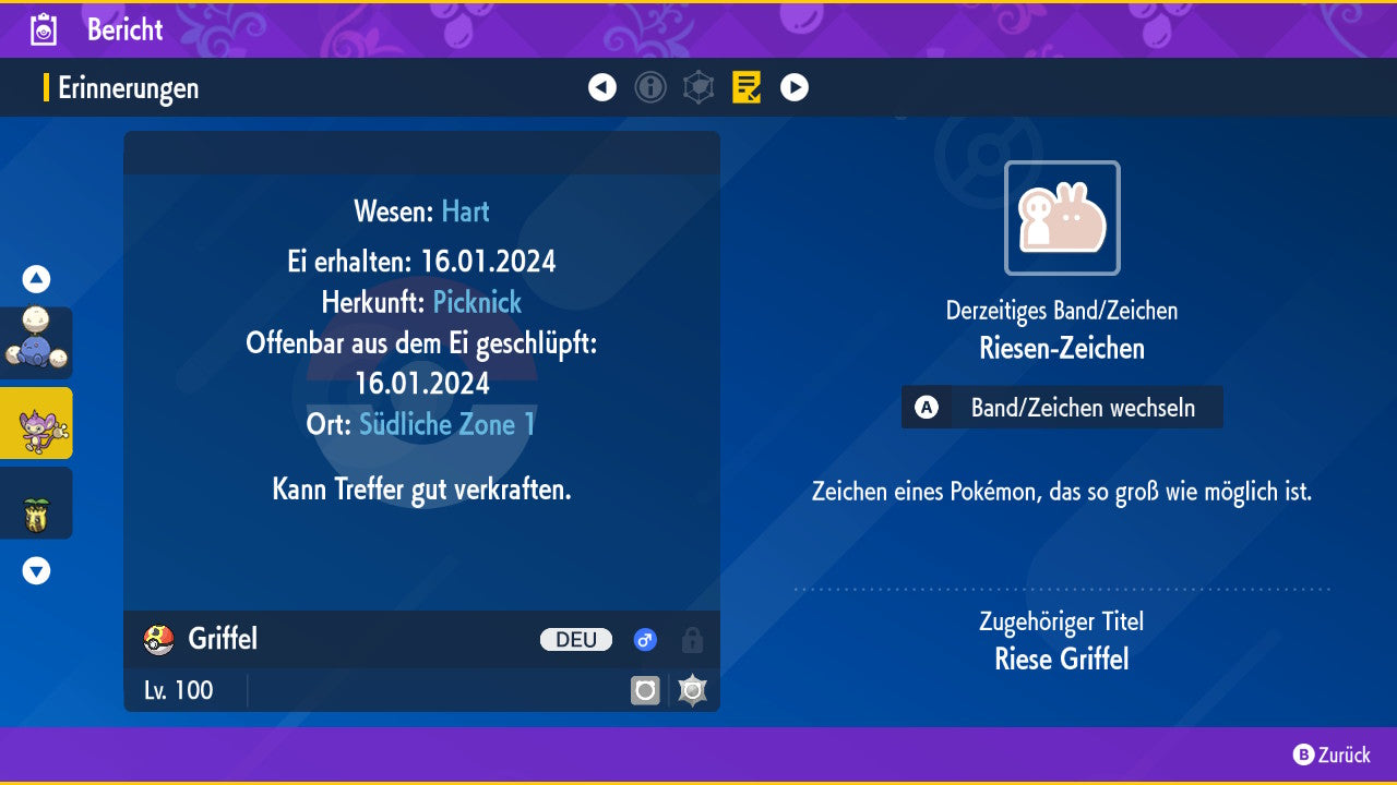 #190 Griffel SV