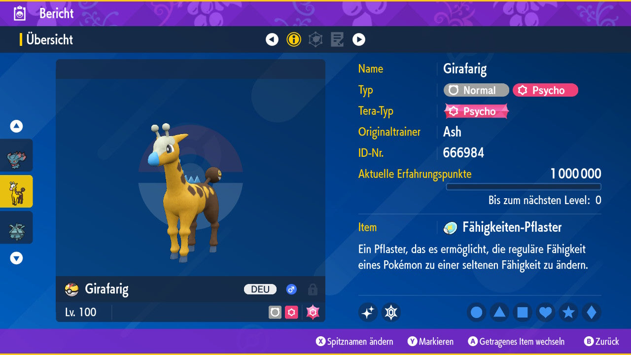 #203 Girafarig SV