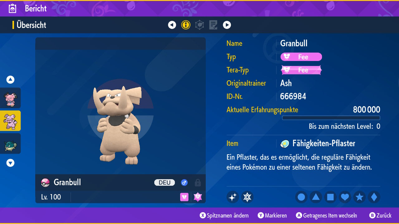 #210 Granbull SV