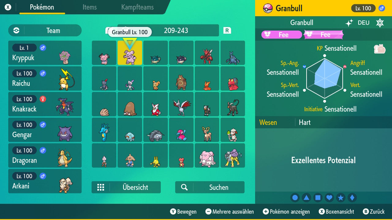 #210 Granbull SV