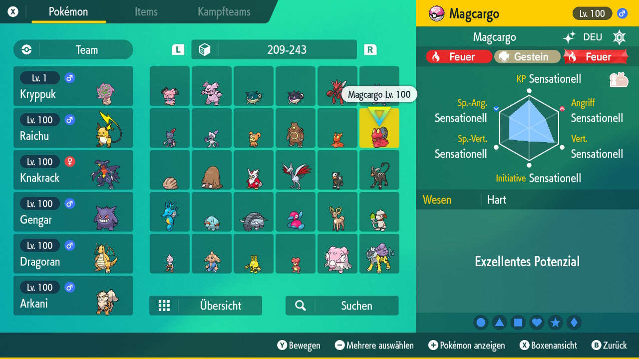 #219 Magcargo SV