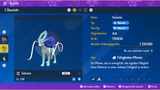 #245 Suicune SV