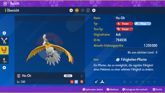 #250 Ho-Oh SV