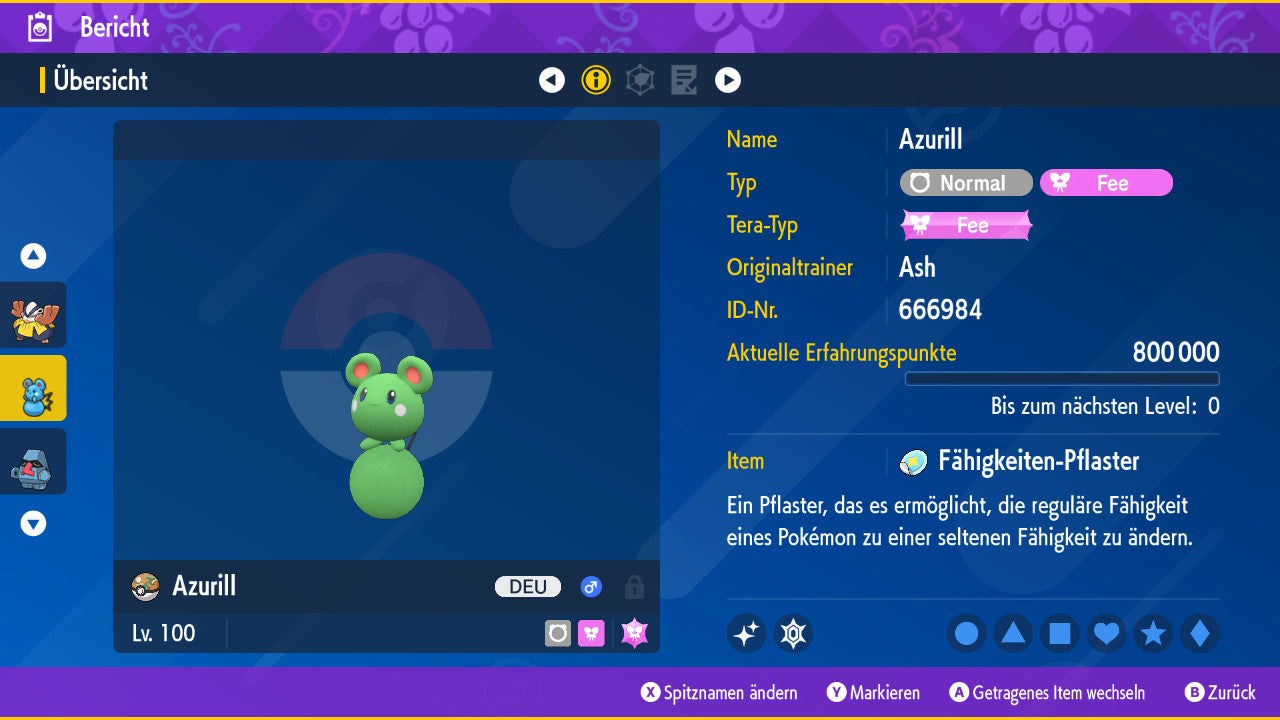 #298 Azurill SV
