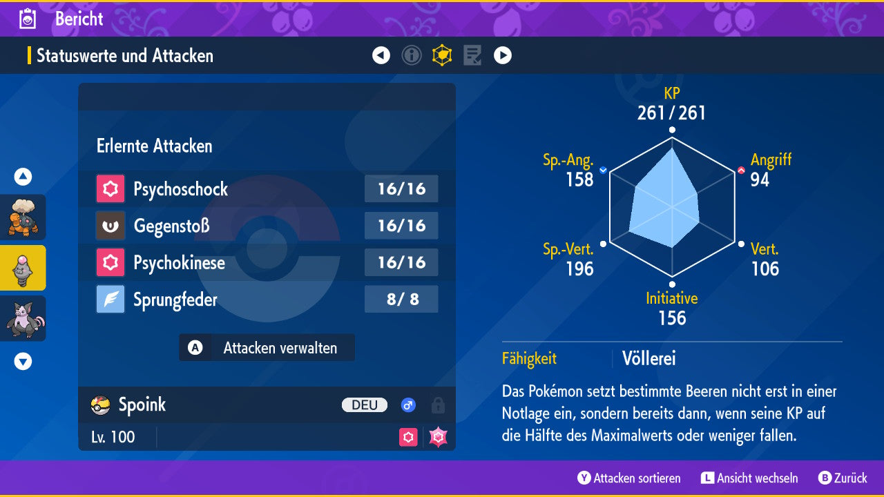 #325 Spoink SV