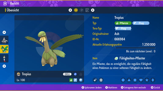 #357 Tropius SV