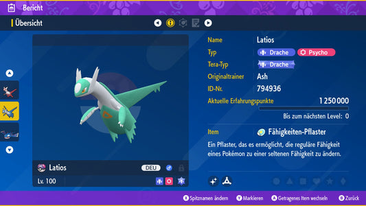 #381 Latios SV