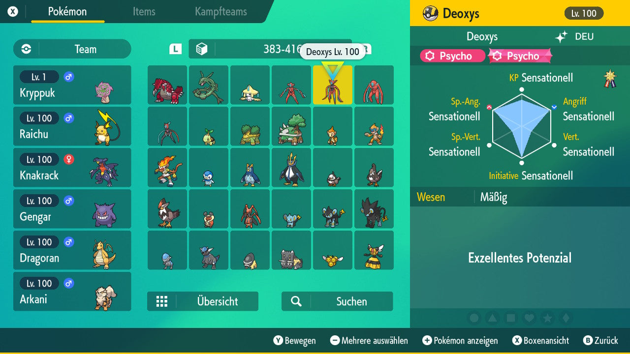 #386 Deoxys Attack Form SV