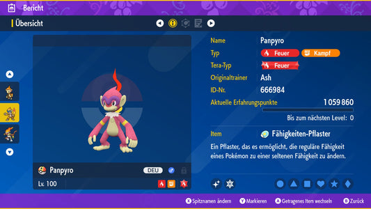 #391 Panpyro SV