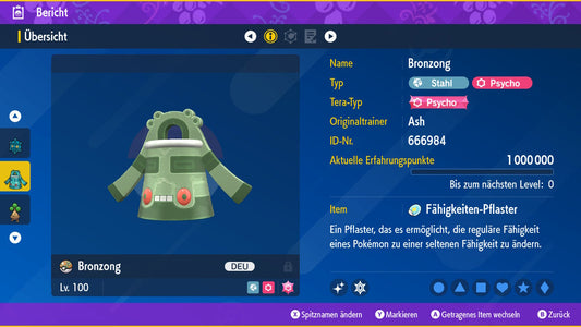 #437 Bronzong SV