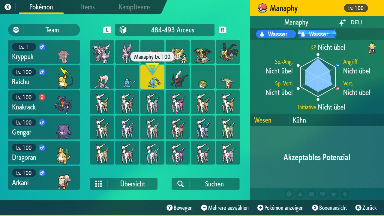 #490 Manaphy SV
