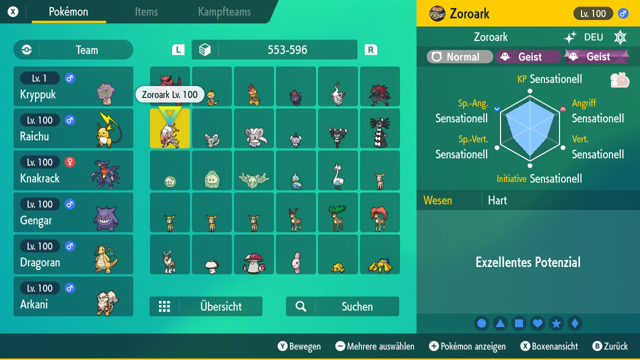 #571 Zoroark-Hisui SV