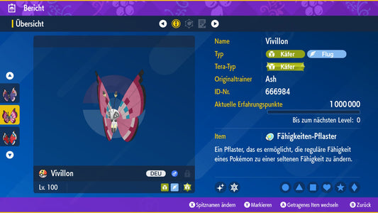 #666 Modèle d'innovation Vivillon