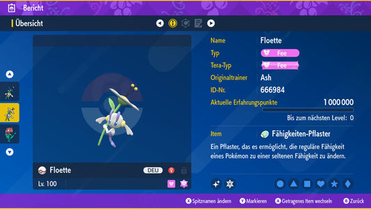 #670 Plantes à sang blanc Floette