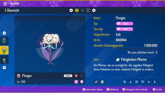 #671 Florges plantes à sang blanc