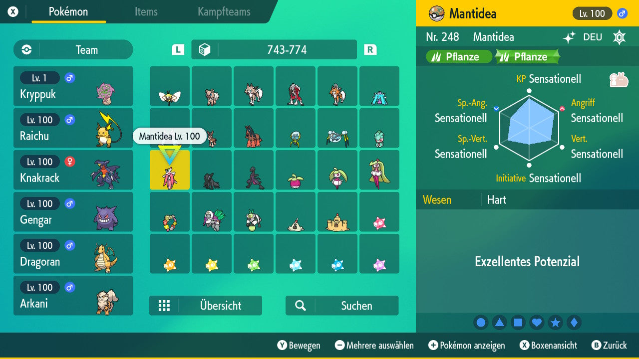 #754 Mantidea