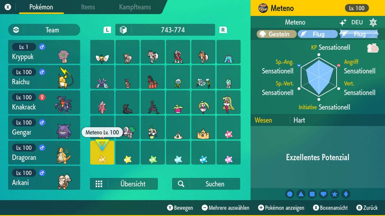 #774 Meteno Orange Core
