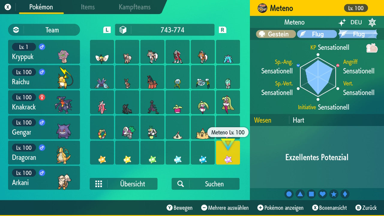 #774 Meteno Violet Core