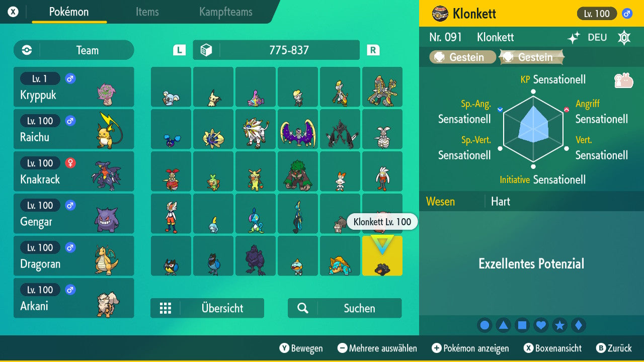 #837 Klonkett SV