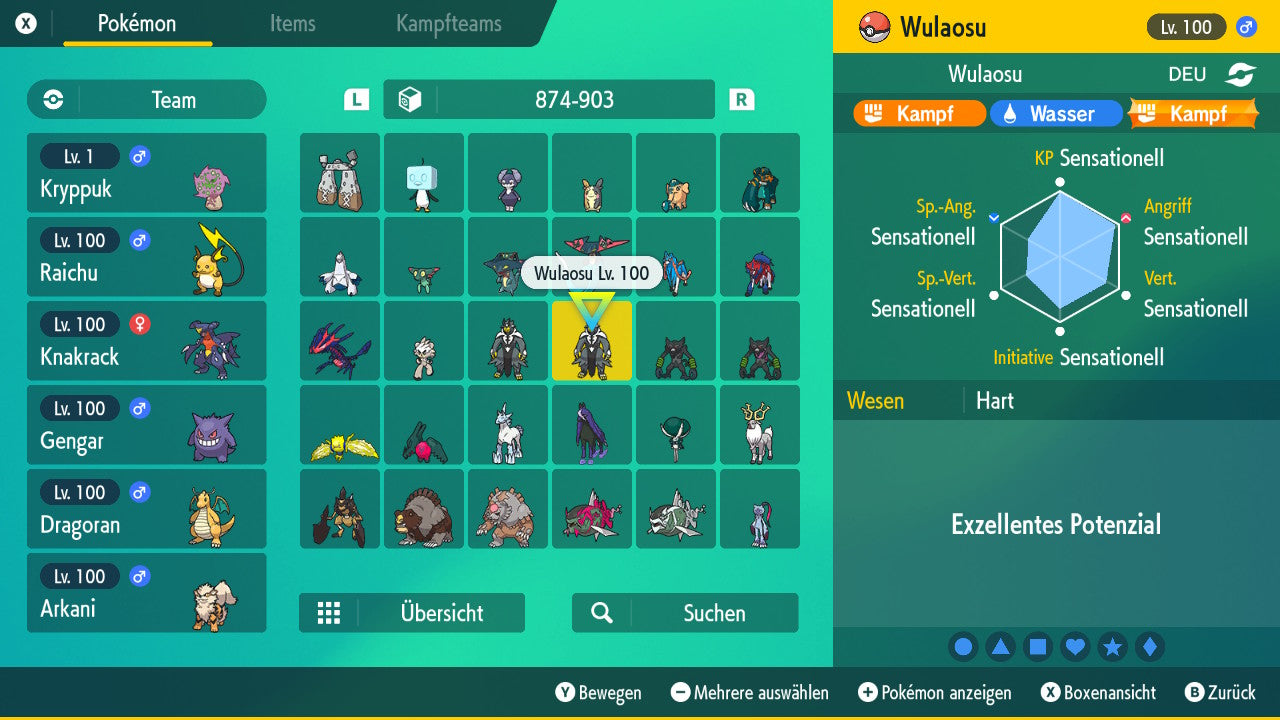 #892 Wulaosu Fließender Stil SV