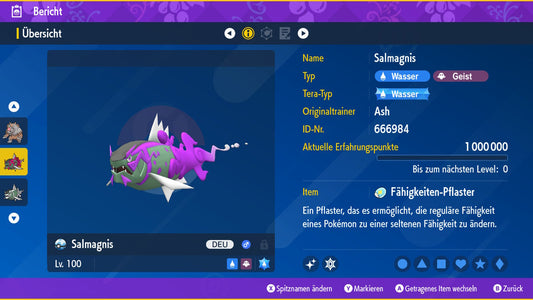 #902 Salmagnis Männlich SV