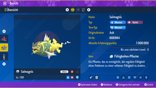 #902 Salmagnis Female SV