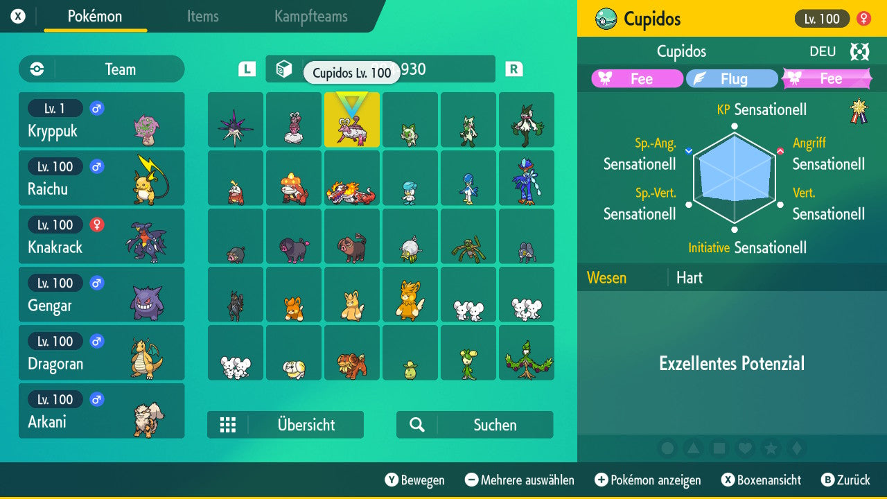 #905 Cupidos Tiergeistform SV